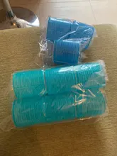 Rodillos de pelo para peluquería profesional, herramienta de salón de varios tamaños, rodillos de pelo grandes, rizadores de Color, agarre automático