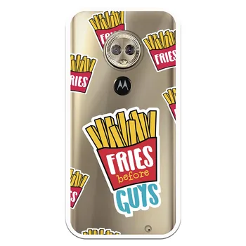 

Stand case costume drawing Fries WP021 for Motorola Moto G6 Plus