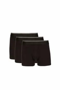 

DeFacto Man Black Boxer Bundles 3pcs/set Underwear Sets Men Breathable Knitted Boxer Sets-K5449AZ19SP