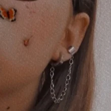 Cadena de acero inoxidable para hombres y mujeres, Clip para las orejas, pendientes de nueva moda, ornamento, bts-20 al por mayor