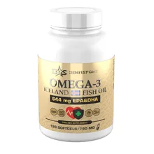 Витамины Рыбий жир Омега-3 рыбий жир из Исландии OMEGA-3 Fish Oil в капс.790 мг №120 Витамины Рыбий жир Омега-3 рыбий жир из Исландии OMEGA-3 Fish Oil в капс.790 мг №120