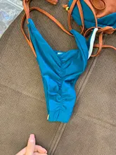 Conjunto de bikini a la moda para mujer, bañador deportivo con estampado Sexy, traje de baño acolchado de realce, tankini para mujer 2021