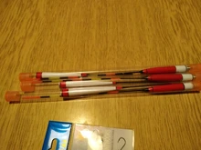 3 unids/lote pesca eléctrica flota noche luz flotadores luminosos Balsa Boya agua fresca Flotador carpa aparejos de pesca sin batería