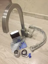 Tap Faucet-Space Kitchen-Sink Water-Mixer FRAP Hot-And-Cold-Water Rotation Aluminum YF40010