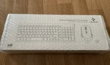 Mouse Layout Black Wireless-Keyboard Italy/germany Ultra-Thin Full-Size Portable Ghz