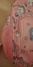 Mochila escolar para niñas, morral infantil de color rosa con estampado morado, bonito bolso escolar para guardería, impermeable, envío directo