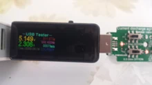 Probador USB U96, voltímetro Digital de CC, amperímetro, cargador tipo batería externa, indicador, medidor de corriente de voltaje, detector + carga + cocodrilo