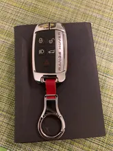 De aleación de Zinc llave de coche de la cubierta de la caja para Land Rover A9 Range Rover Sport Evoque Freelander 2 Jaguar XE XJ XJL XF C-X16 V12 guitarra