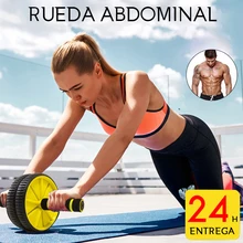 Rueda Abdominal Rodillo Abdominales Aparatos de Ejercicio Rueda Abdominales Fitness ab Roller Abdominal Muscle Trainer Adelgazar Perder Peso Envío Gratis desde España