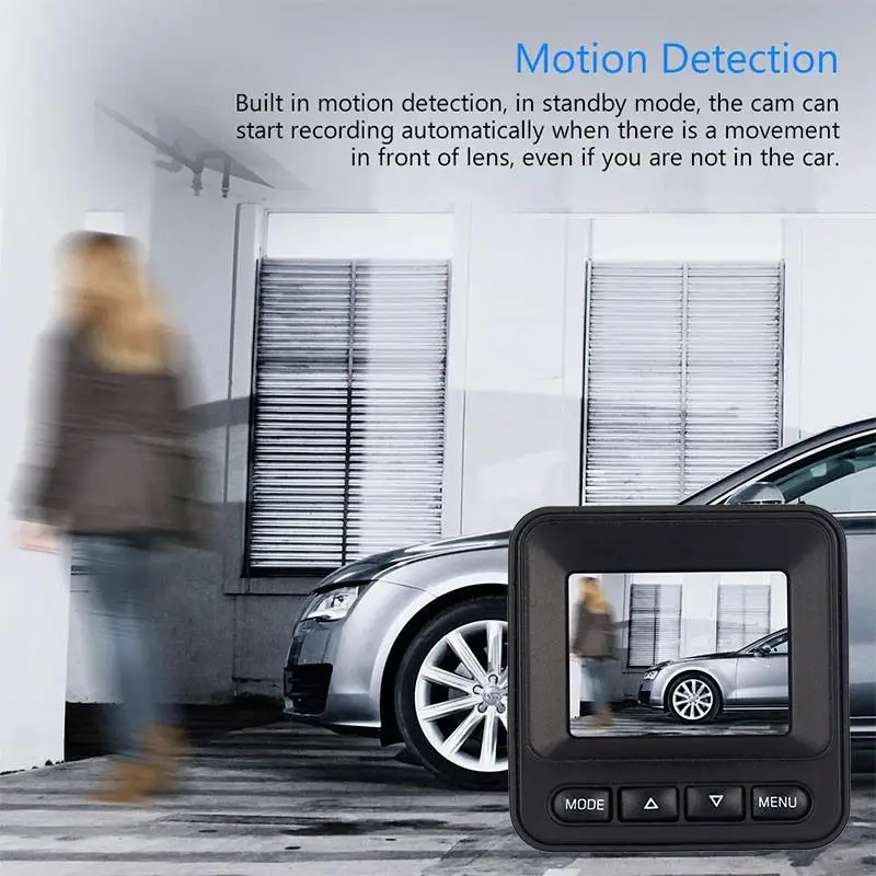 1," HD 1080P Dashcam 170 широкоугольная WDR камера Авто Цифровой видеорегистратор Автомобильный видеорегистратор g-сенсор парковки монитор обнаружения видеорегистратор