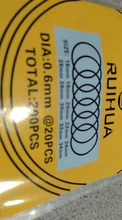 Junta tórica para reloj, 200 Uds., impermeable, 0,5mm/0,6mm/0,7mm, cubierta de sellado trasero, juntas, herramienta de reparación de reloj