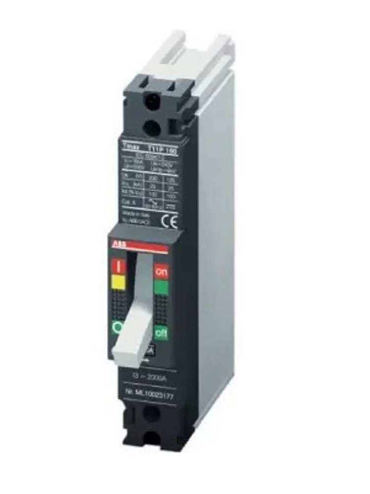 Автоматический выключатель 1-полюсный ABB Tmax T1B 160 TMF125-1250 1P F FC Cu (1х70mm2) | Обустройство
