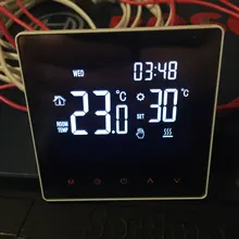 Touch-Screen Lcd-Display Temperature Remote-Controller Tuya Smart Thermostat Wifi Electric