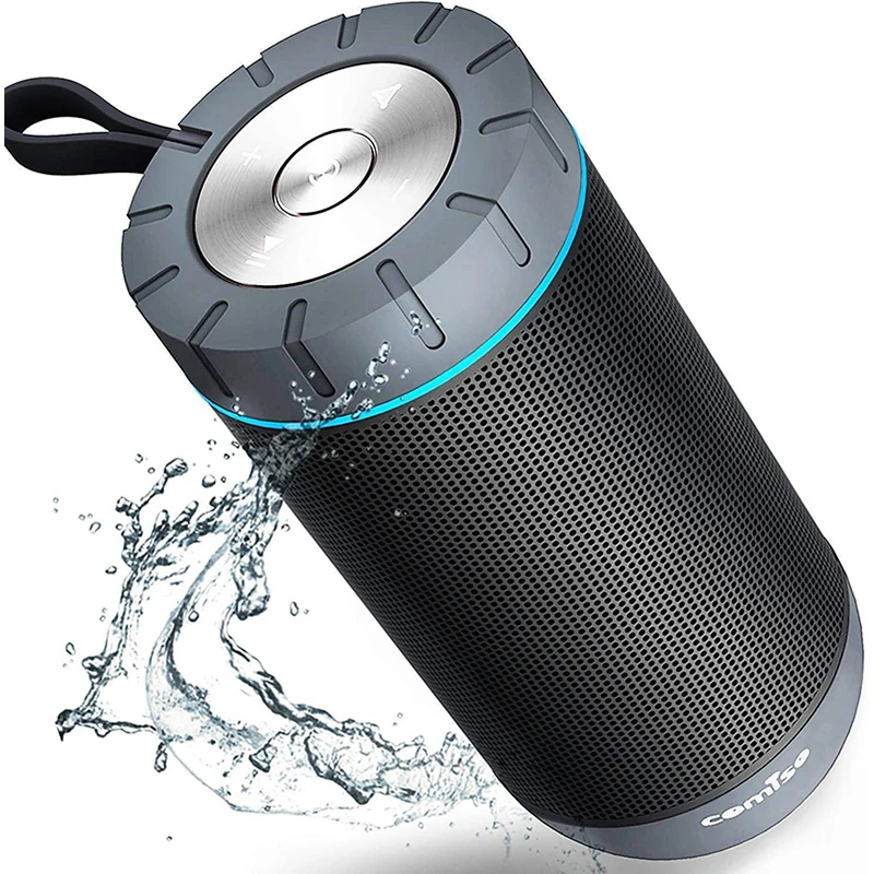 COMISO Waterproof Bluetooth Speakers Outdoor