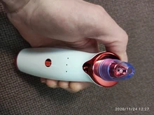 Aparato para limpieza profunda de la piel con espinillas, limpiador con punta de diamante de Zona T para nariz y resto del rostro, para la eliminación de espinillas, succión al vacío