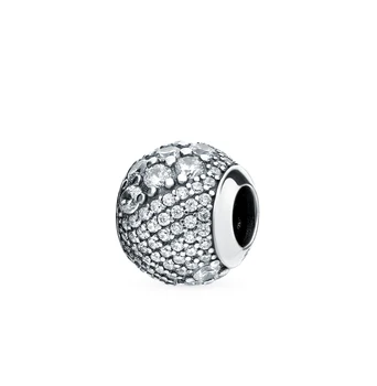 

Silver Pendant-charm with cubic zirconia sunlight sample 925