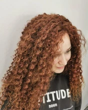 FASHION IDOL-mechones de pelo rizado Afro, extensiones de cabello sintético de Color rubio 613, Color natural, 6 uds., 20, 22 y 24 pulgadas