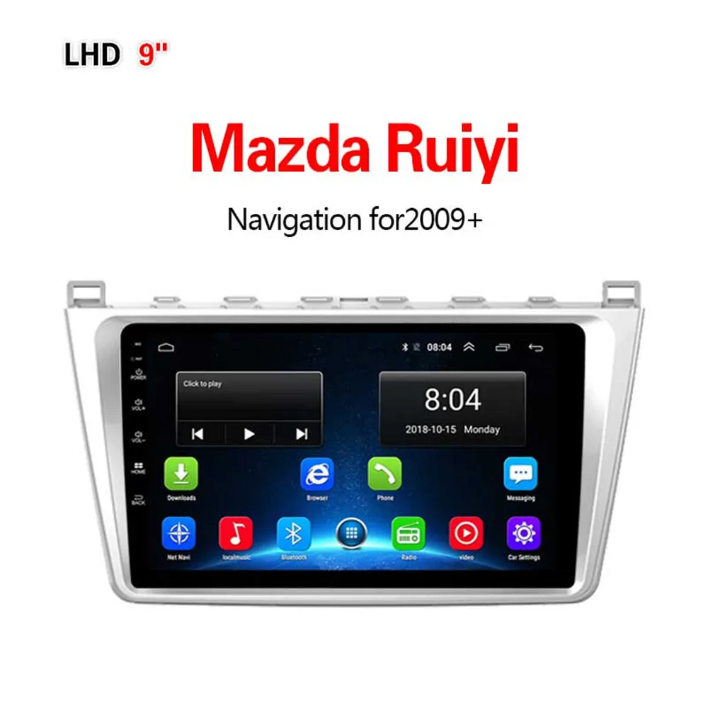 Lionet gps навигация для автомобиля Mazda Ruiyi 2009+ 9 дюймов LM1002Y - Размер экрана, дюймов: 4G 2G32G