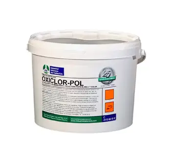 

OXICLOR POL whitenning-stain removers chlorinated in dust for white ropa