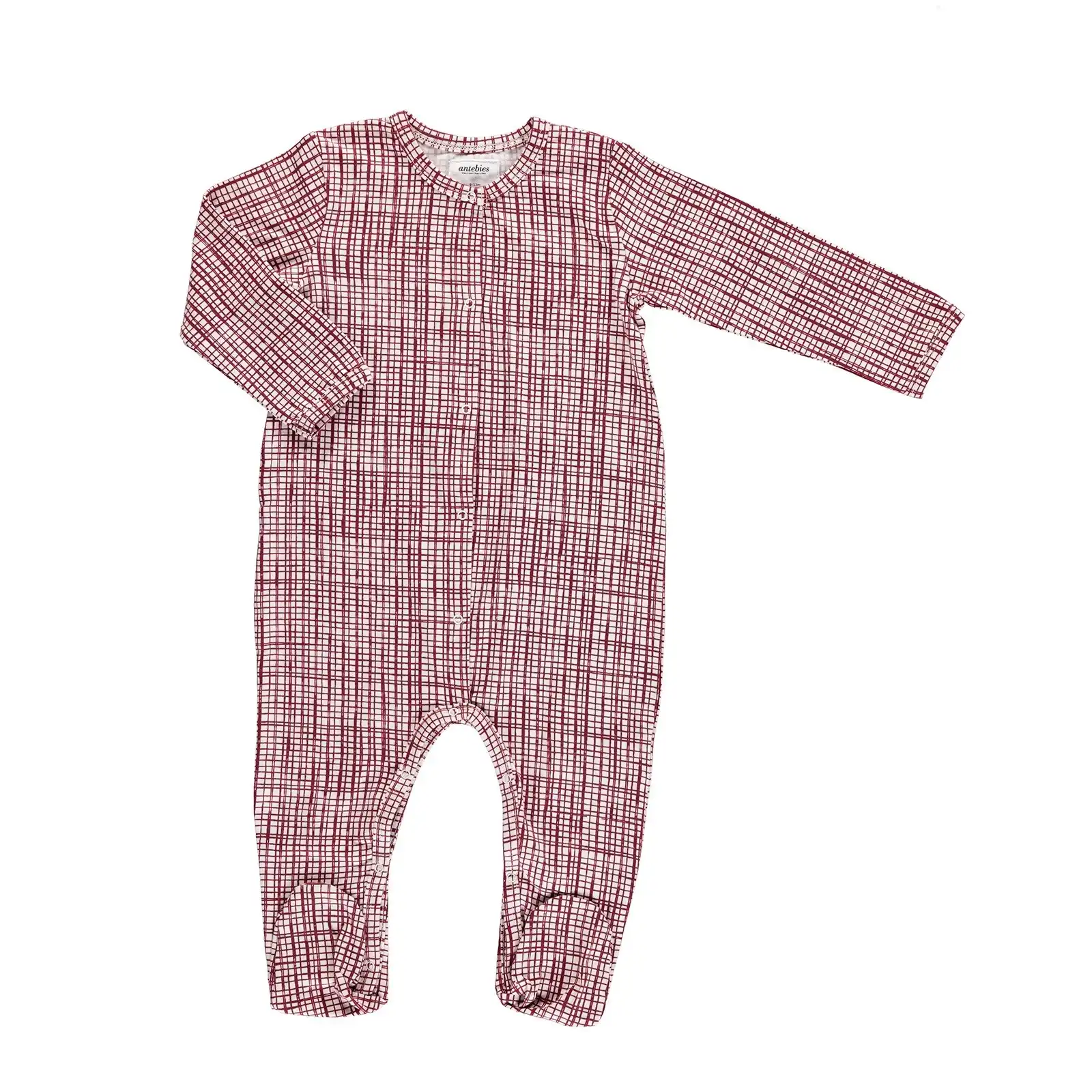 checkered baby romper