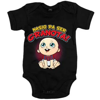 

Baby bodysuit born to be Granota Lift football