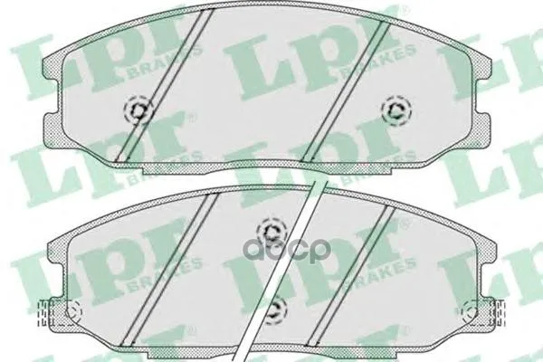 Колодки Тормозные Hyundai H-1/Santa Fe/Trajet/Ssangyong Rexton 01- Передние Lpr 05p858 Lpr арт. 05P858