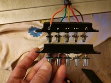 Interruptor de 5 teclas MQ165, 250VAC, 4A/6A, para cocina, Gama, campana extractora, pieza, 5 botones, tipo Piano