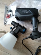 PROSTORMER-Pistola de pulverización eléctrica de 600W, 4 tamaños de boquilla, 1000ml, pulverizador de pintura HVLP para el hogar, control de flujo, aerógrafo, pulverización fácil