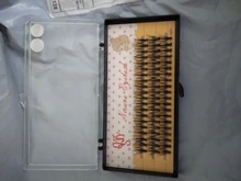 QSTY-Conjunto de pestañas postizas individuales, extensiones de pestañas largas naturales, 60 mechones/caja de maquillaje 20D visón Flare Cilio