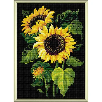 

Am0006 Diamond Mosaic set Riolis "Sunflowers" 27*38 cm