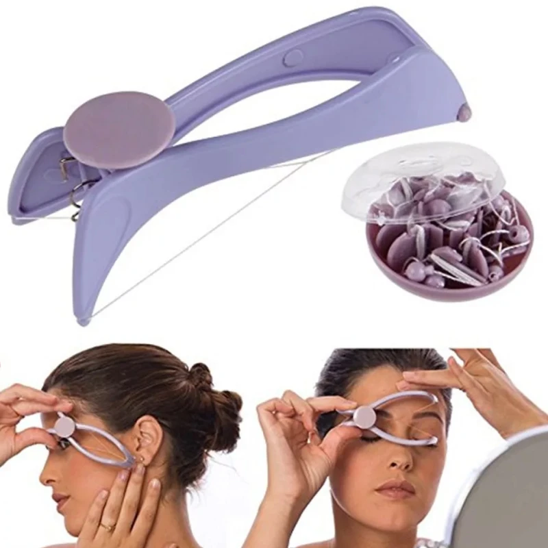 Инструмент для удаления волос на лице и теле Sildne Face And Body Hair Threading (Сиреневый)| |