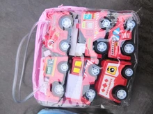 Mobile-Machinery Car-Toys Taxi Model Fire-Truck Construction-Vehicle Pull-Back Mini Cars