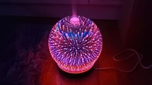 Oils-Humidifier Oil-Diffuser Waterless Glass Ultrasonic 200ml Premium 3D with Amazing