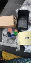 Controlador de acceso independiente RFID, teclado de Control de acceso, cubierta impermeable, panel digital, lector de tarjetas, sistema de cerradura de puerta