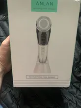 Masajeador Facial EMS con luz LED, terapia de vibración Sónica, eliminación de arrugas, estiramiento de la piel, tratamiento frío caliente, dispositivo de belleza para el cuidado de la piel