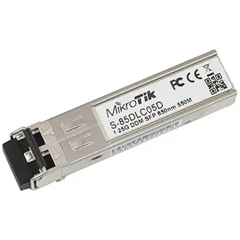 

MultiMode SFP Fibre Module Mikrotik NADACA0074 S-85DLC05D 550 m 1.25 Gbps