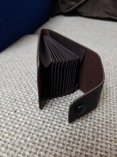 TANGYUE-tarjetero de cuero para hombre y mujer, cartera con carcasa para tarjetas, tarjetero para tarjetas bancarias