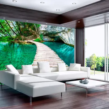 

Wall mural-National Park of lakes Plitvice, Croatia-200x140 cm