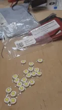 20 Pcs High Power 2 Pin 3W White LED Emitters 170-190Lm 6000K
