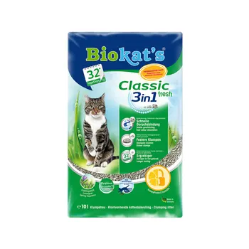 

Filler biokat's "biocats classic fresh 3 IN1" (fresh) (classic fresh) D/toilet D/cats, 10 L-1 PCs