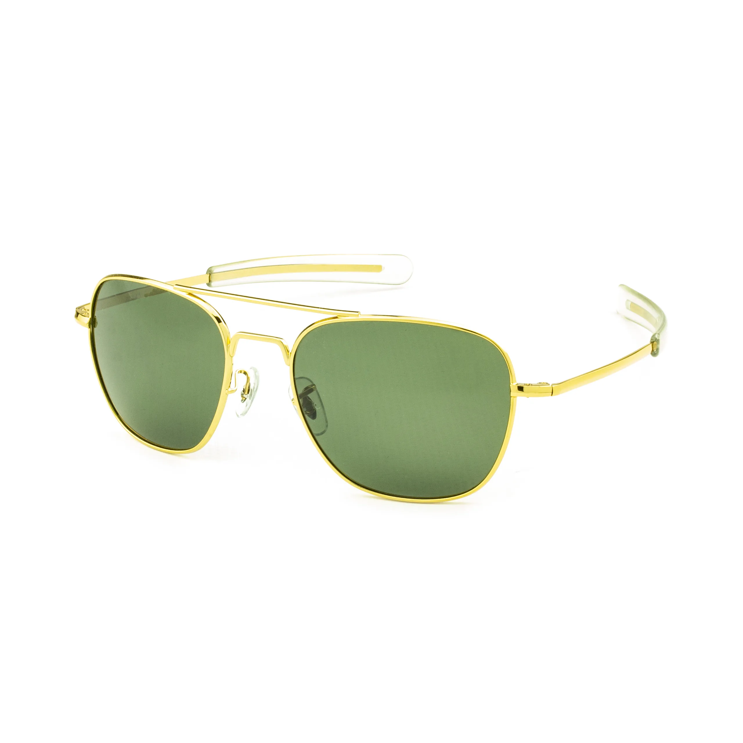 Zolo eyewear 17071 c1 золото/g15 американские поляризованные солнцезащитные очки - Цвет линз: Темно-зеленый