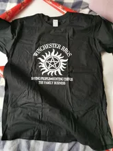 2020 nueva camiseta mujeres Supernatural Winchester Bros Hip Hop mujeres camisetas de 100% de algodón de talla grande de verano streetwear camisetas top