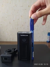 Bicycle-Headlight Power-Bank MTB Chargeable Front-Ipx5 Lumens 1000 NEWBOLER Waterproof