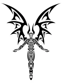 

Demon-3 cm x 2 cm-Rectangular Mini (Set of 2 pcs)
