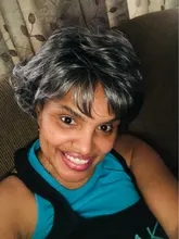 Peluca completa de cabello sintético para mujer, rizos oscuros cortos, pelucas espesas para el día a día