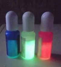 Brillan en la oscuridad de alta concentración epoxi resina UV para colorear colorante para teñido pigmento hecho a mano de la joyería de DIY acceso