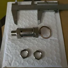 Sanitary-Spring Safety-Valve Air-Compressor-Cooker Pressure-Relief 304-Stainless BSP