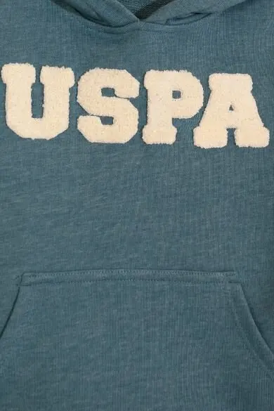 Uss. POLO ASSN. Детская Стандартный Свитшот - Цвет: Green 2