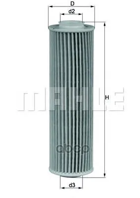 Фильтр Масляный Mercedes Benz: W204 07-, W212 09-, A207/C207 09- Mahle/Knecht арт. OX183/5D