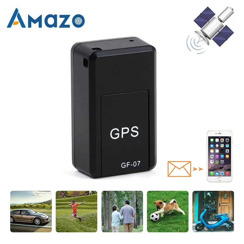

Mini Car GPS Tracker GSM GPRS Auto Magnetic Tracking Device gf07 Sound Recording tracker Alarm For Car Children Pet GF-07